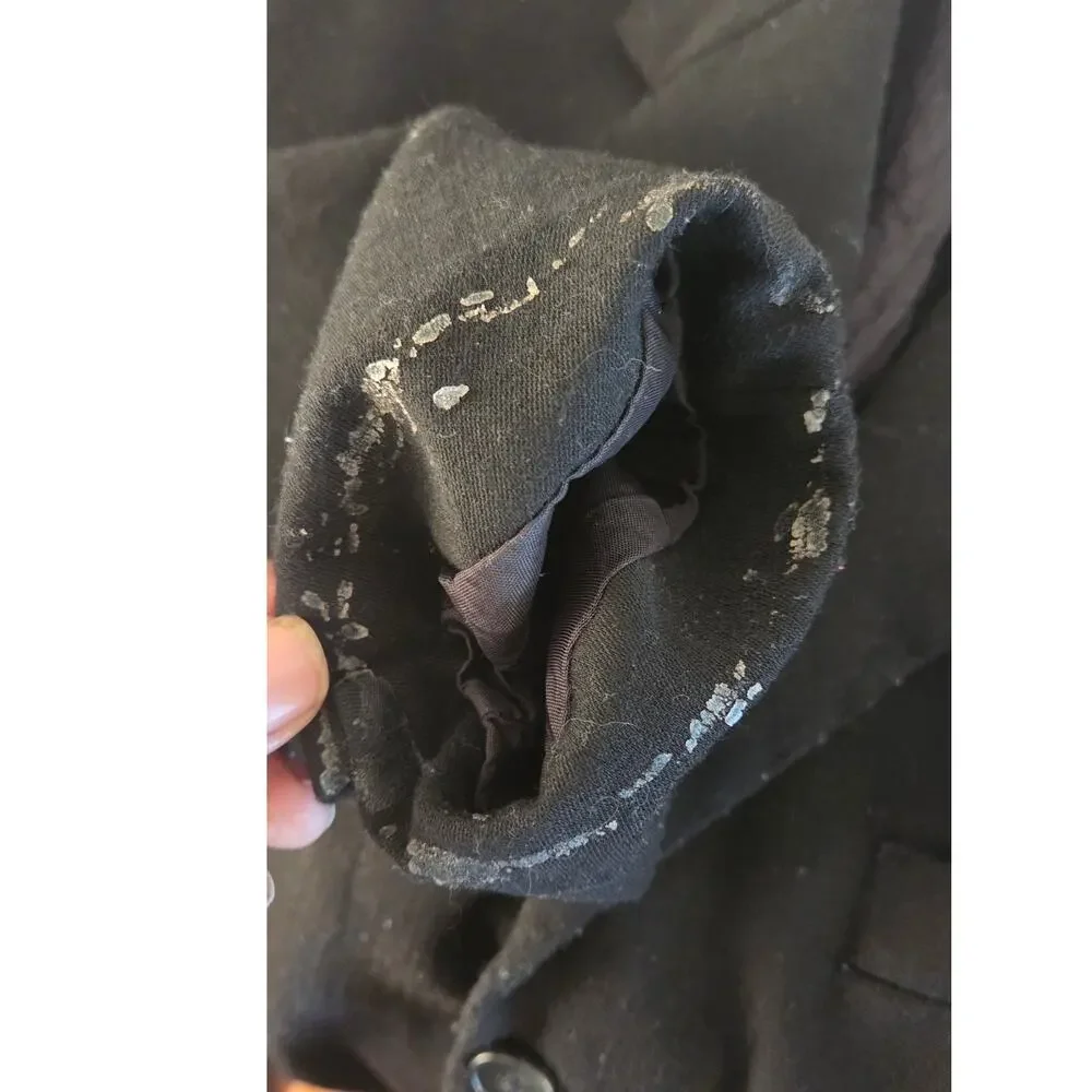 Classic Pierre Cardin Men's Black Suit Jacket Blazer